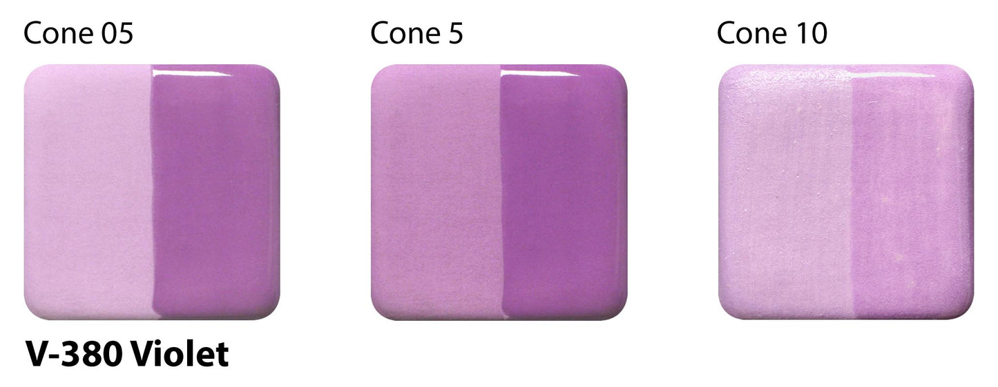 Violet V-380 - AMACO Velvet Underglaze - Pint