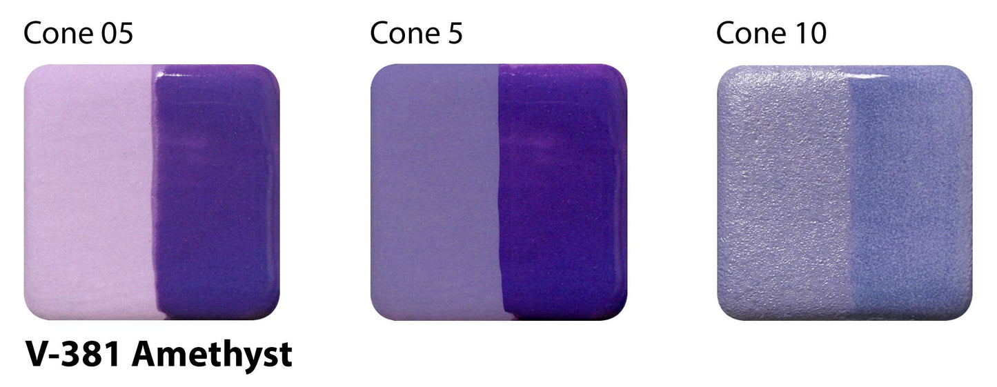 Amethyst V-381 - AMACO Velvet Underglaze - Pint