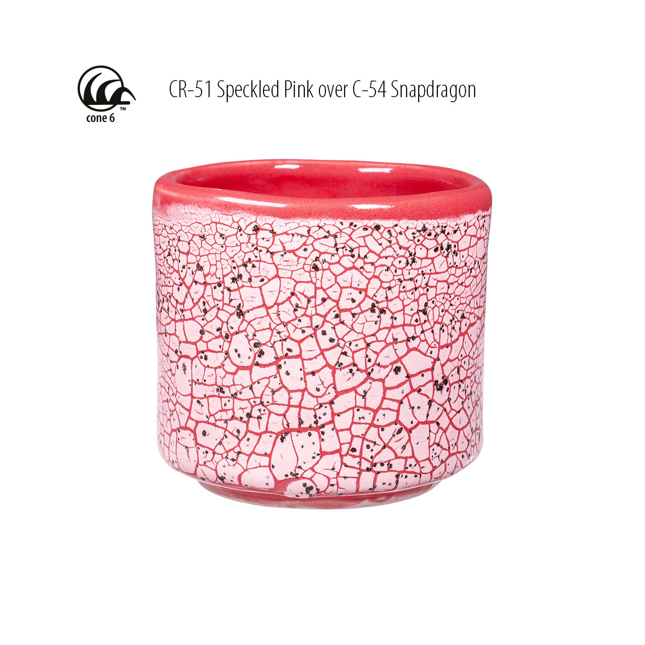 Speckled Pink CR-51 - AMACO Crawls - Pint