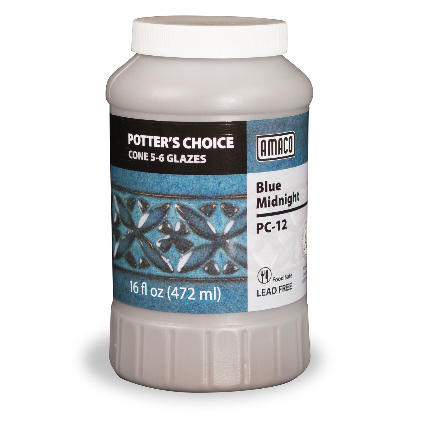 Blue Midnight PC-12 - AMACO Potter's Choice - Pint