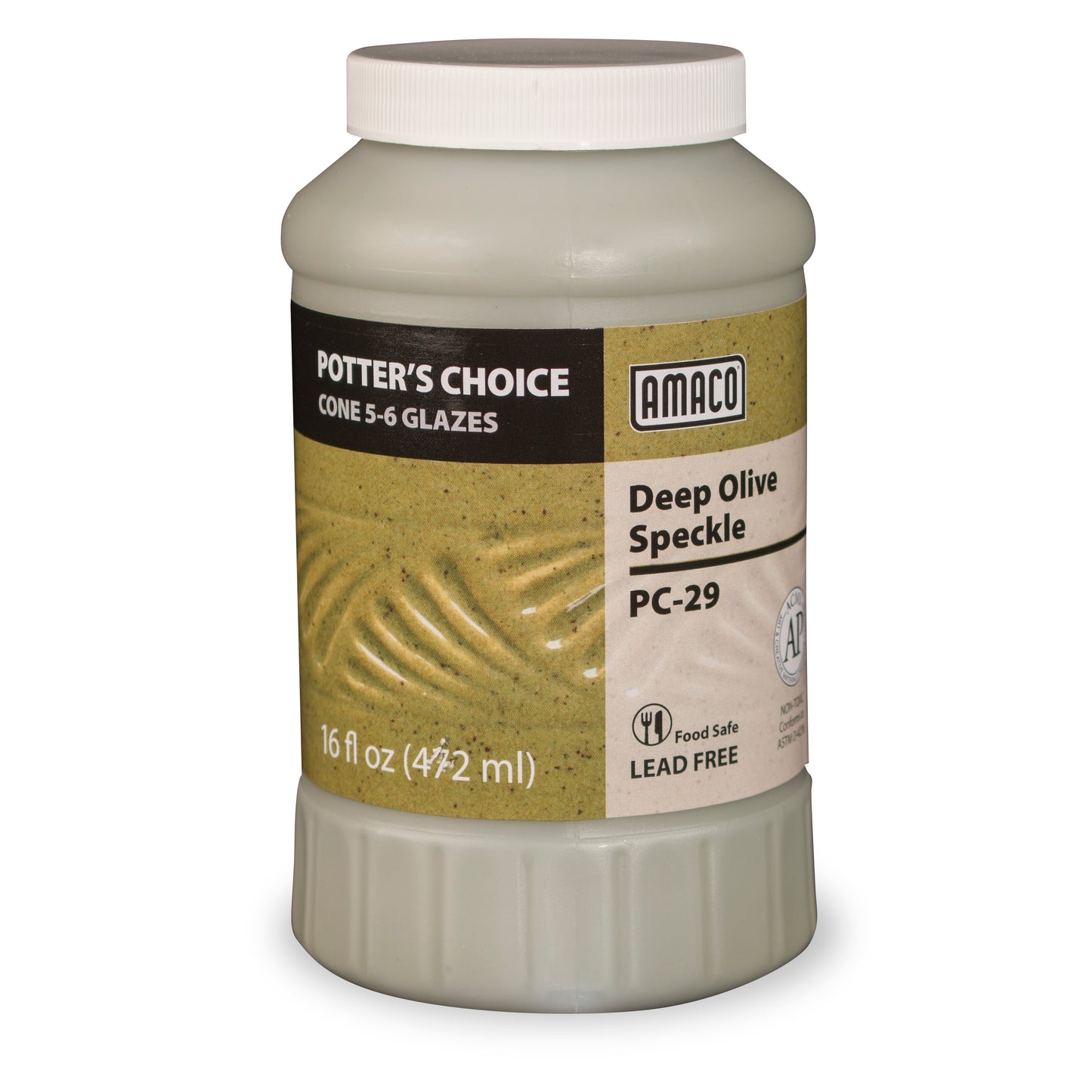 Deep Olive Speckle PC-29 - AMACO Potter's Choice - Pint