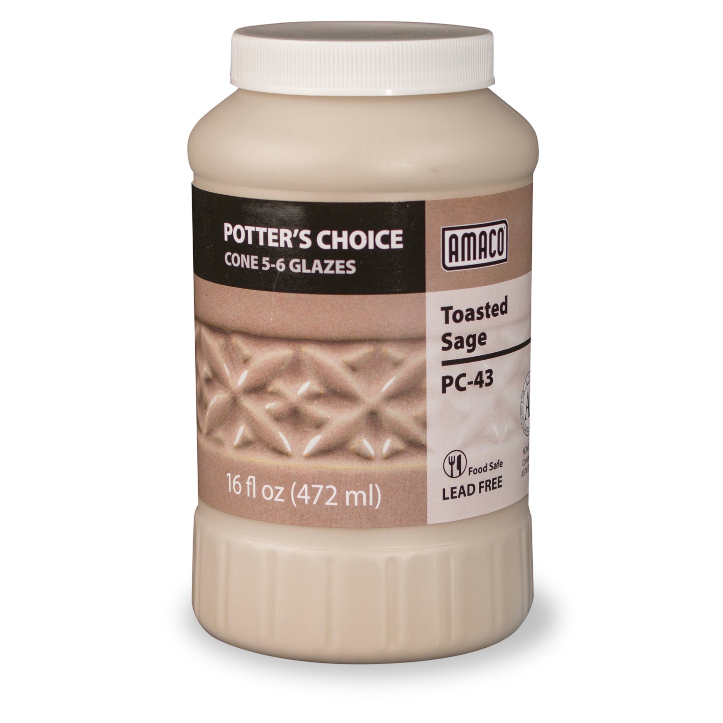 Toasted Sage PC-43 - AMACO Potter's Choice - Pint