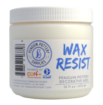 Wax Resist - Penguin Pottery