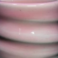 Glossy Translucent Pink Glaze - Penguin Pottery