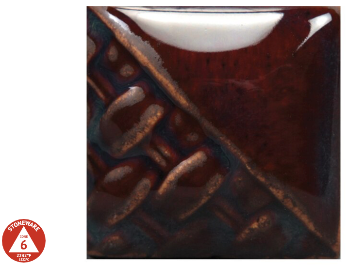 Root Beer Ice Glaze Stoneware Glaze - 16oz - Mayco