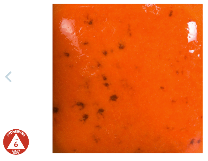 Speckled Orange-A-Peel - 8oz - Mayco Stroke & Coat