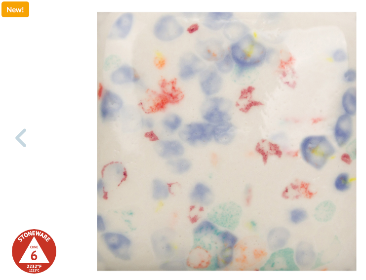 Speckled Old Lace - 8oz - Mayco Stroke & Coat