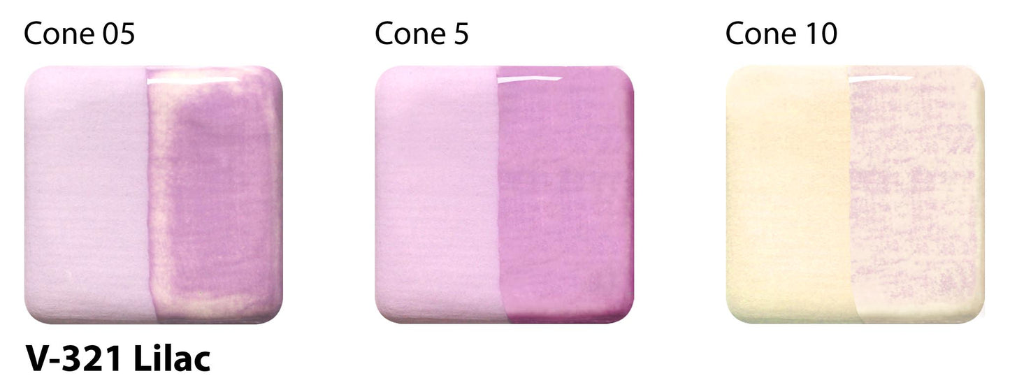 Lilac V-321 - AMACO Velvet Underglaze - Pint