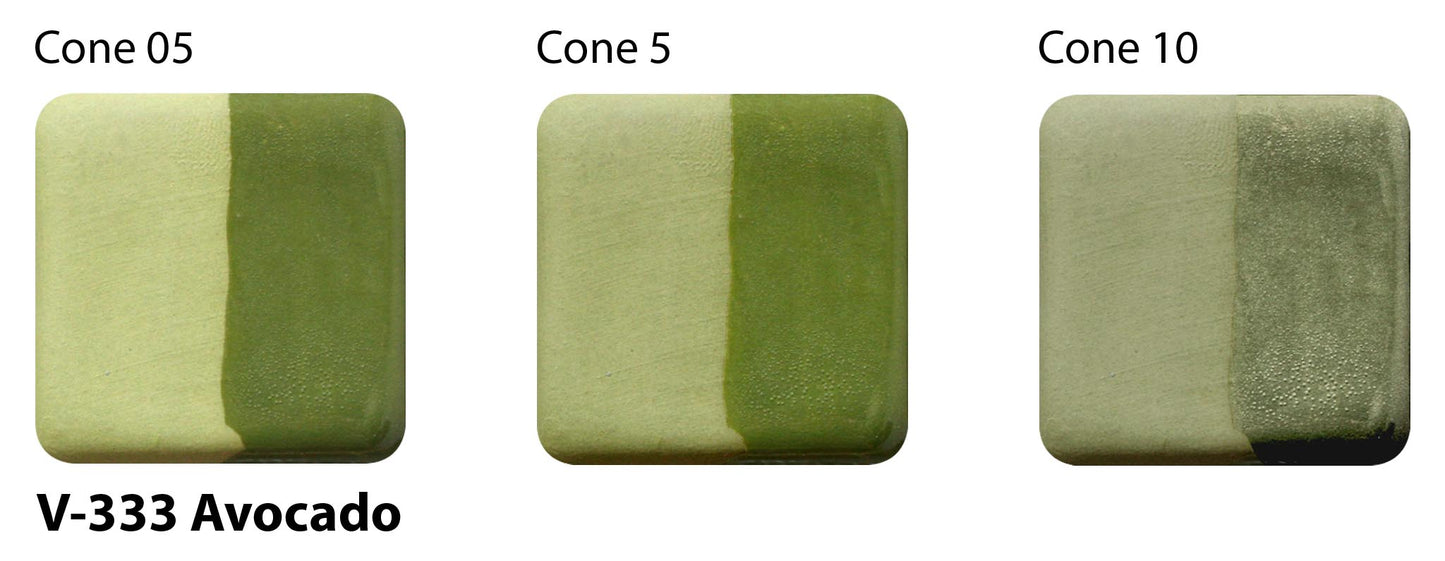 Avocado V-333 - AMACO Velvet Underglaze - Pint