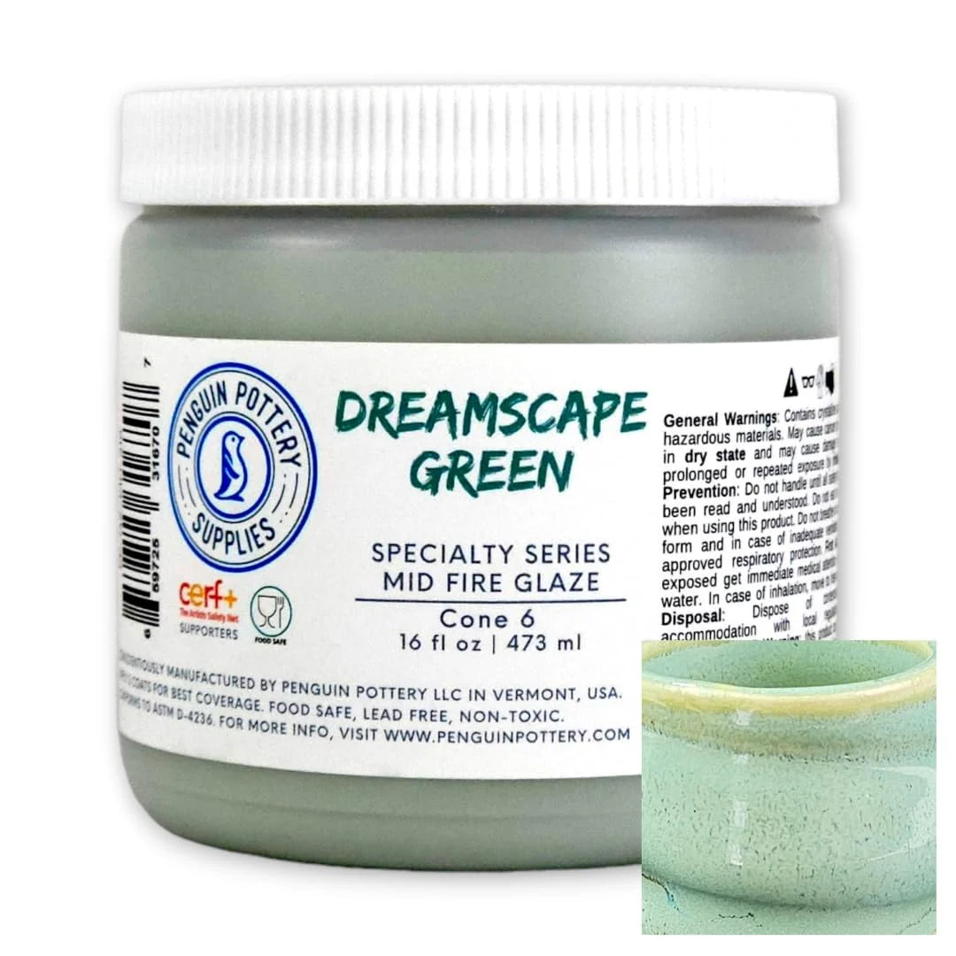 Dreamscape Green Glaze - Penguin Pottery