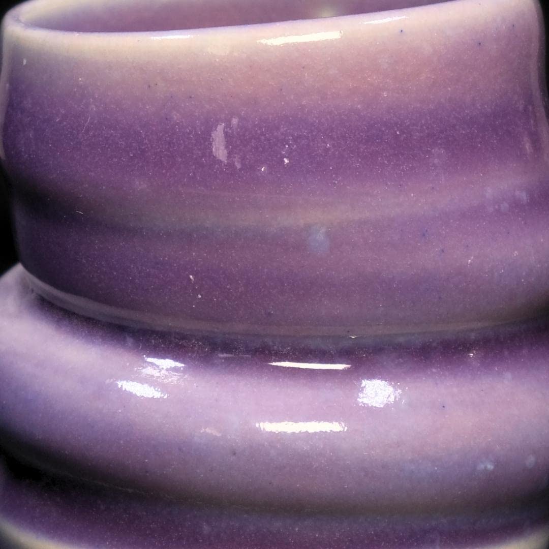 Translucent Amethyst Glaze - Penguin Pottery
