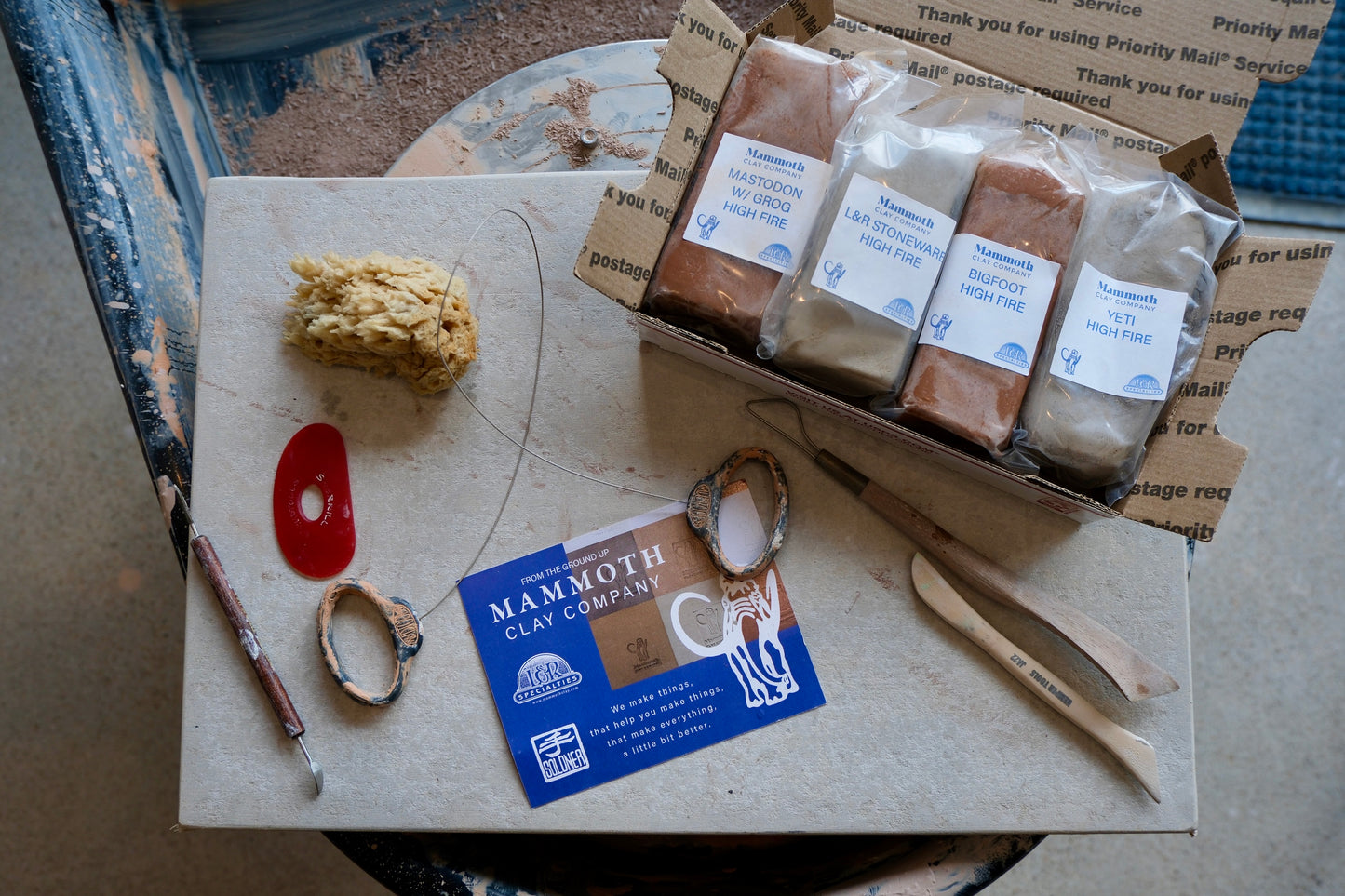 Mammoth Moist Clay Flight Box