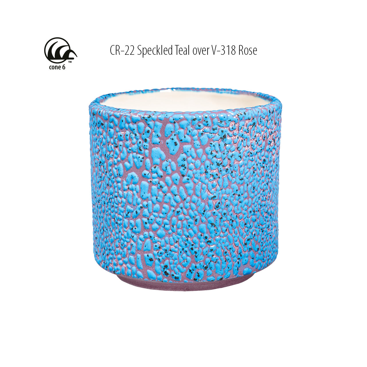 Speckled Teal CR-22 - AMACO Crawls - Pint