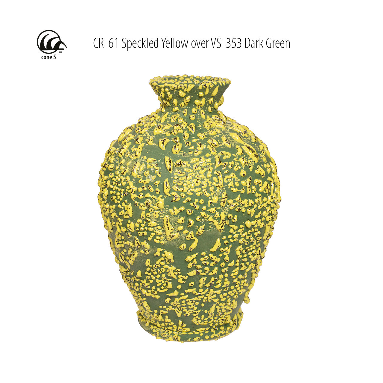 Speckled Yellow CR-61 - AMACO Crawls - Pint