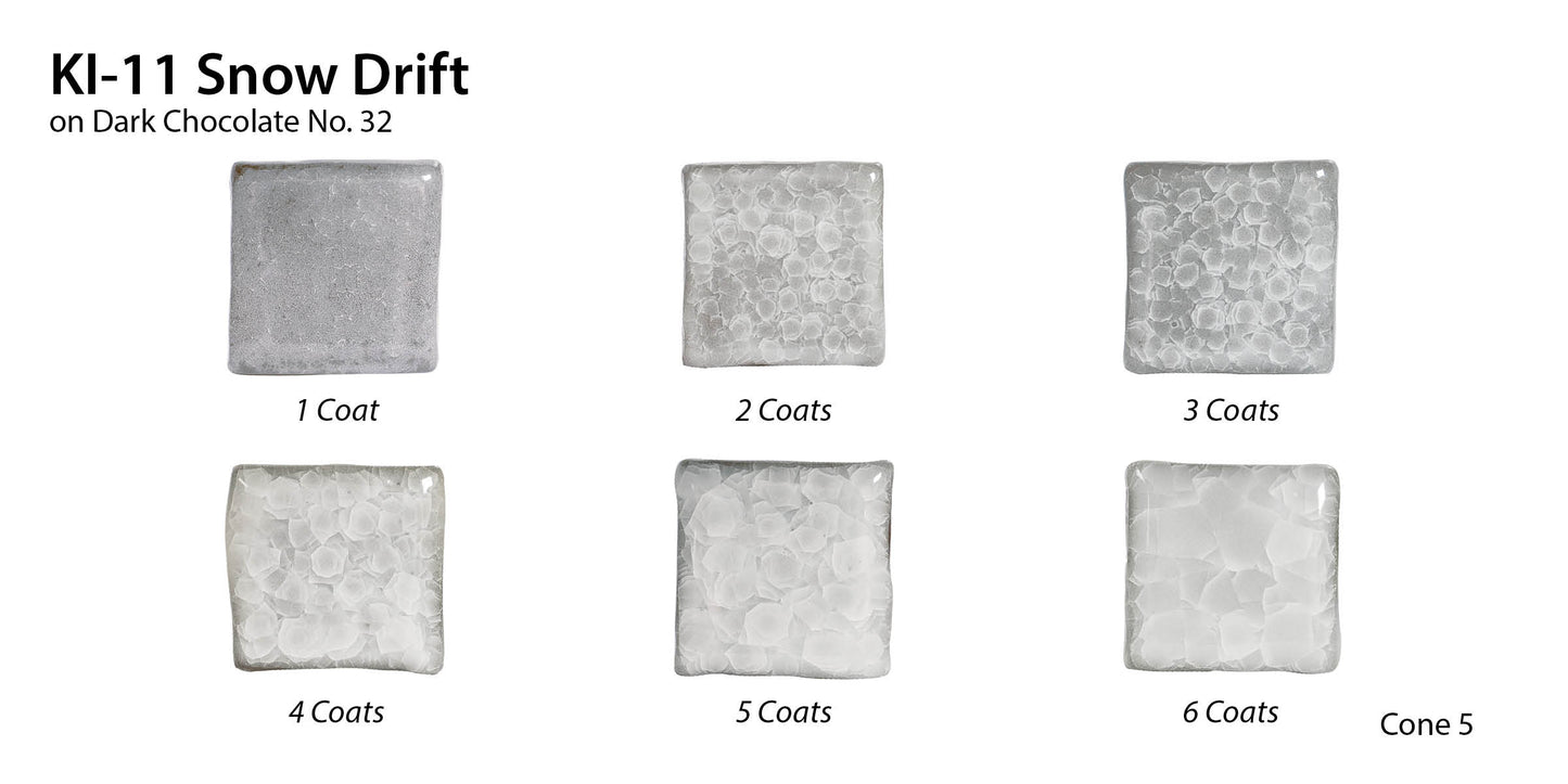 Snow Drift KI-11 - AMACO Kiln Ice - Pint