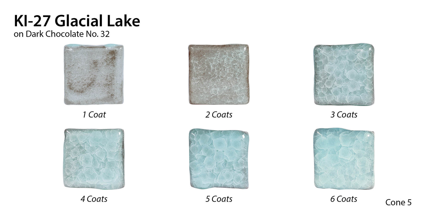 Glacial Lake KI-27 - AMACO Kiln Ice - Pint
