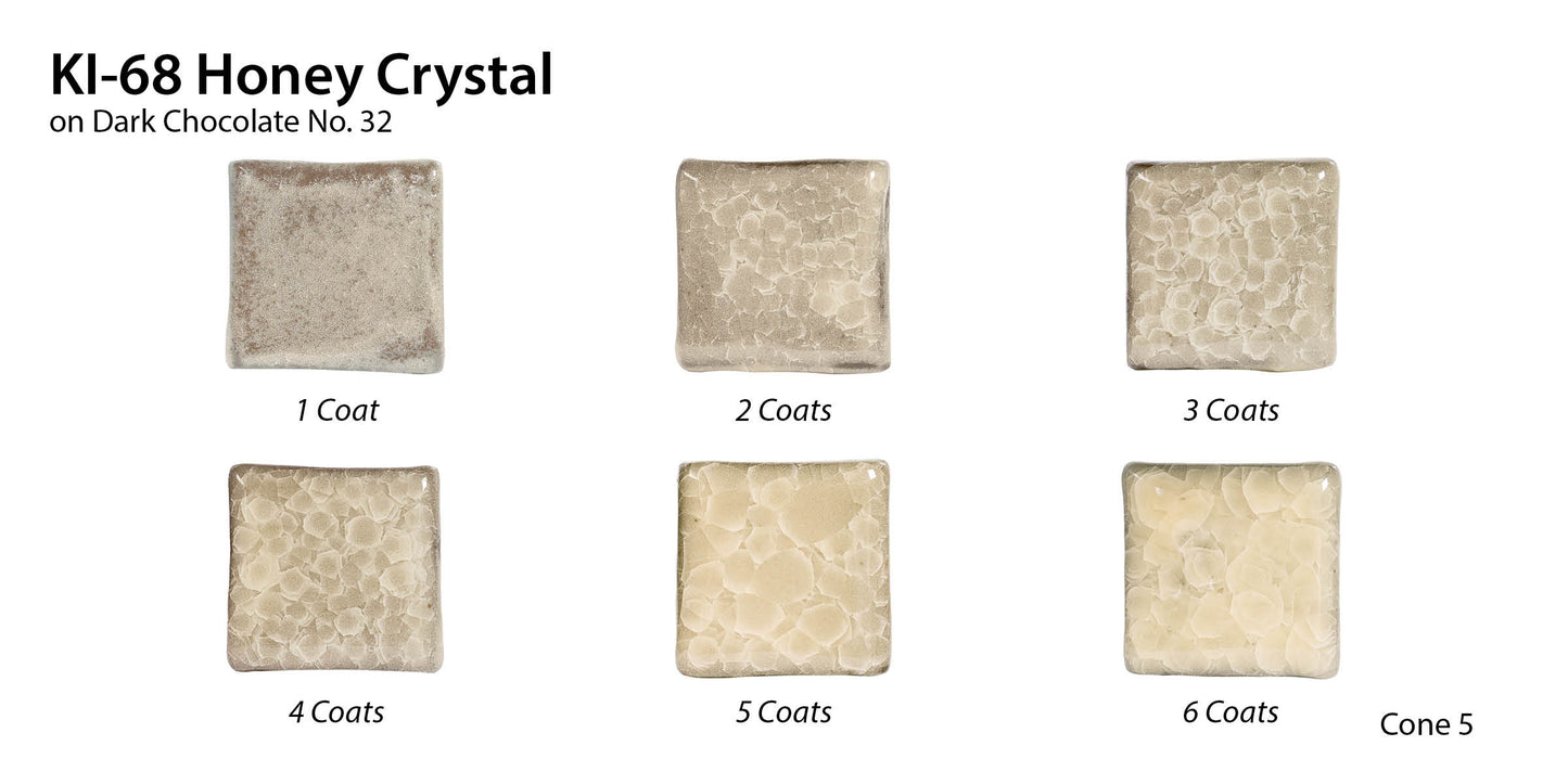 Honey Crystal KI-68 - AMACO Kiln Ice - Pint
