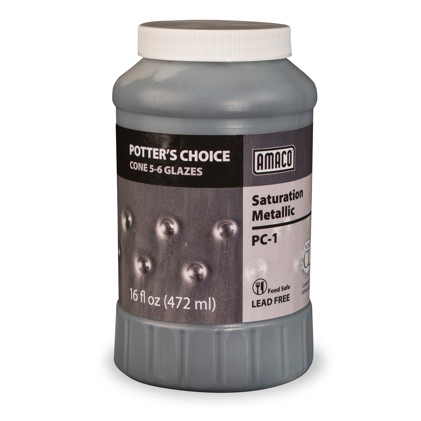 Saturation Metallic PC-1 - AMACO Potter's Choice - Pint