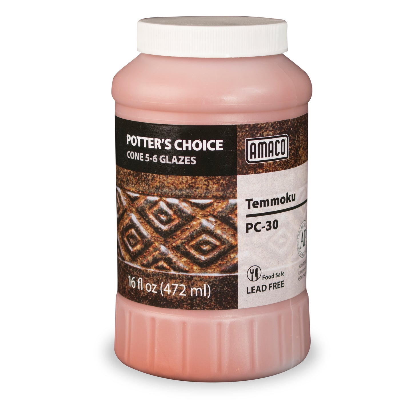 Temmoku PC-30 - AMACO Potter's Choice - Pint