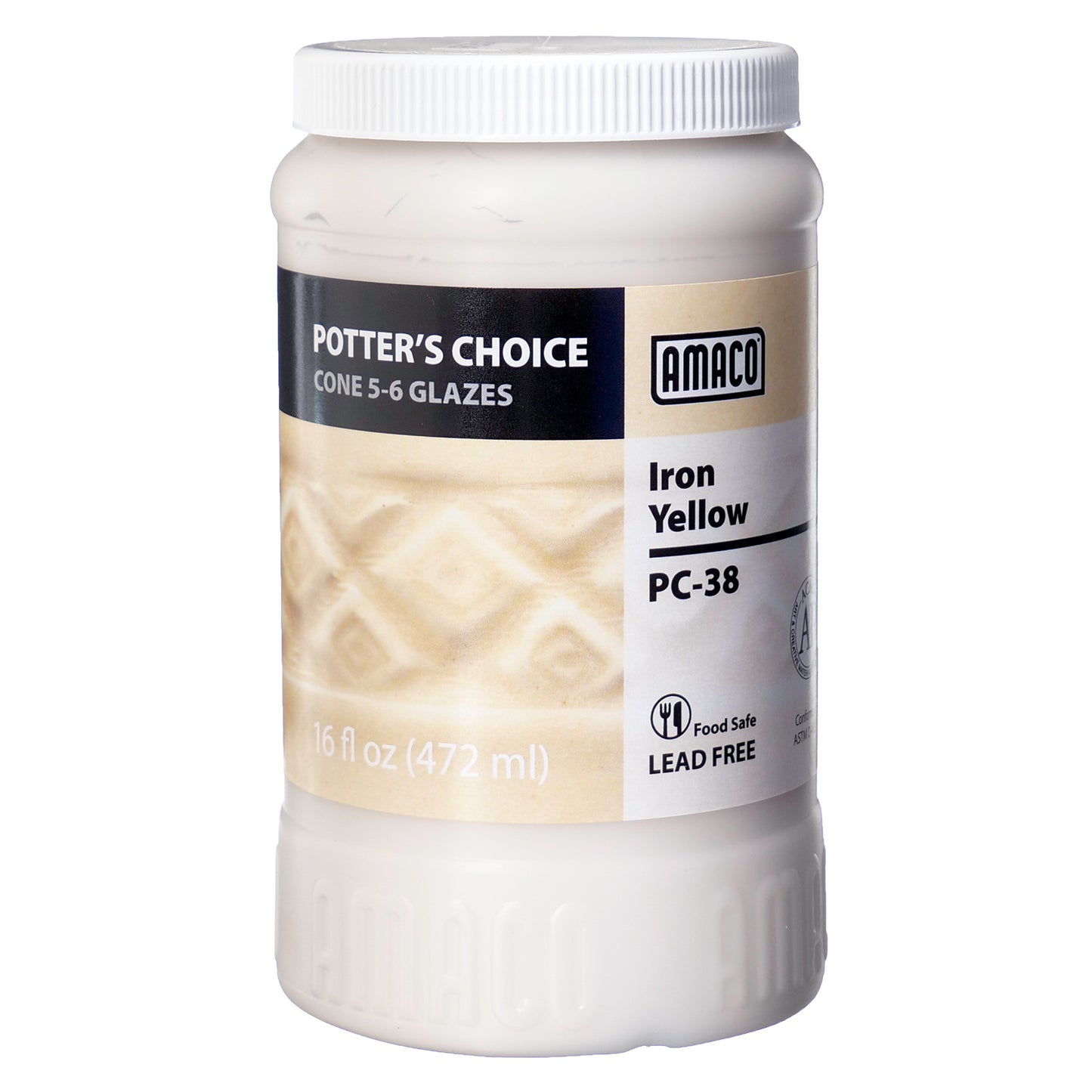 Iron Yellow PC-38 - AMACO Potter's Choice - Pint