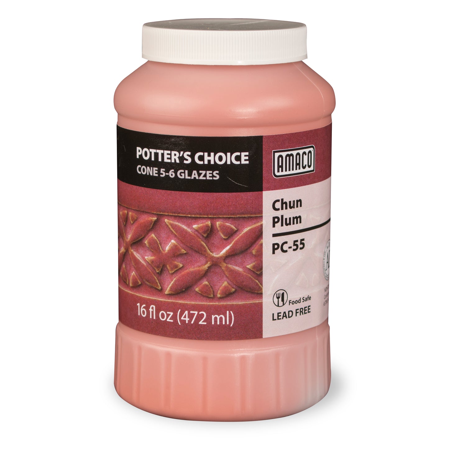 Chun Plum PC-55 - AMACO Potter's Choice - Pint