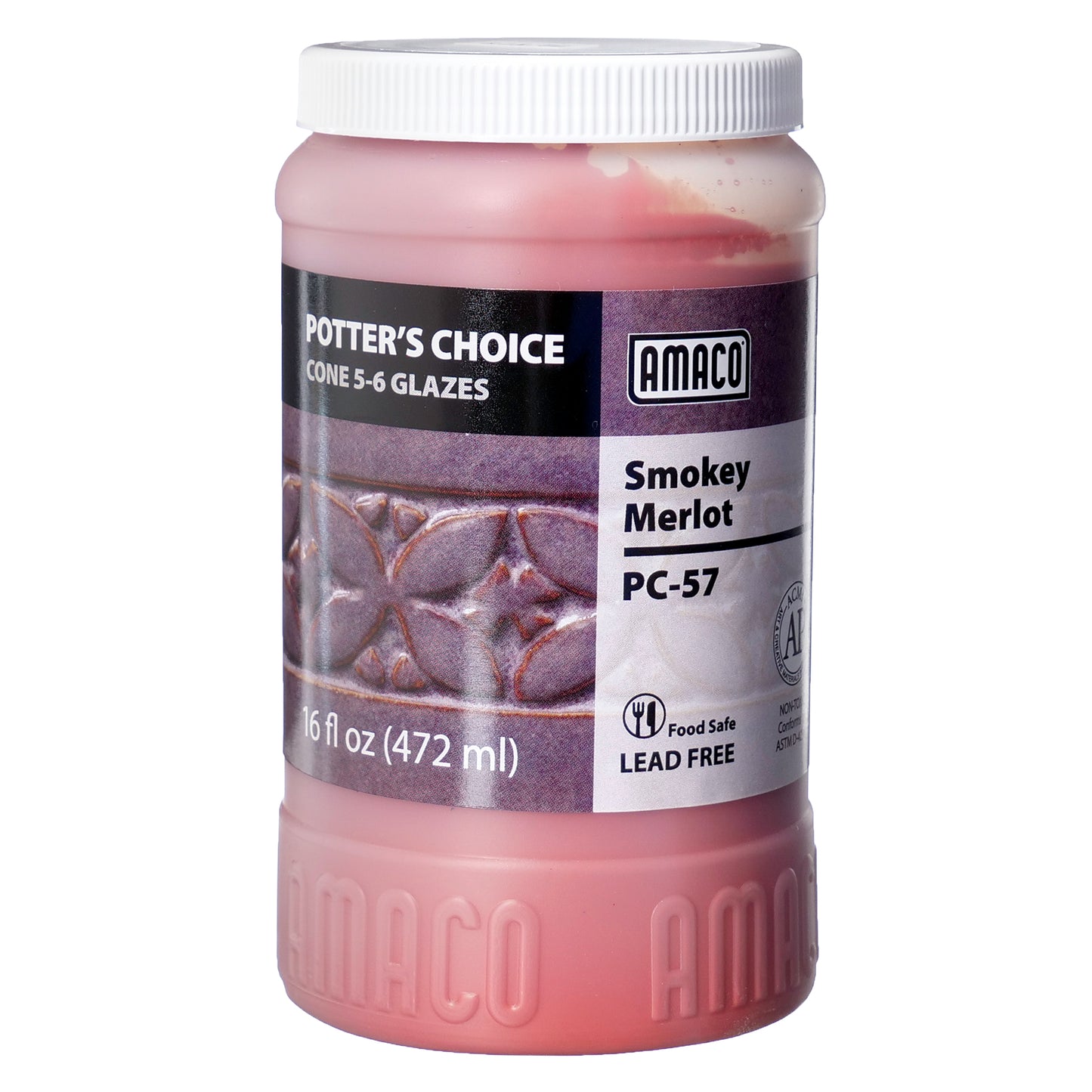 Smokey Merlot PC-57 - AMACO Potter's Choice - Pint