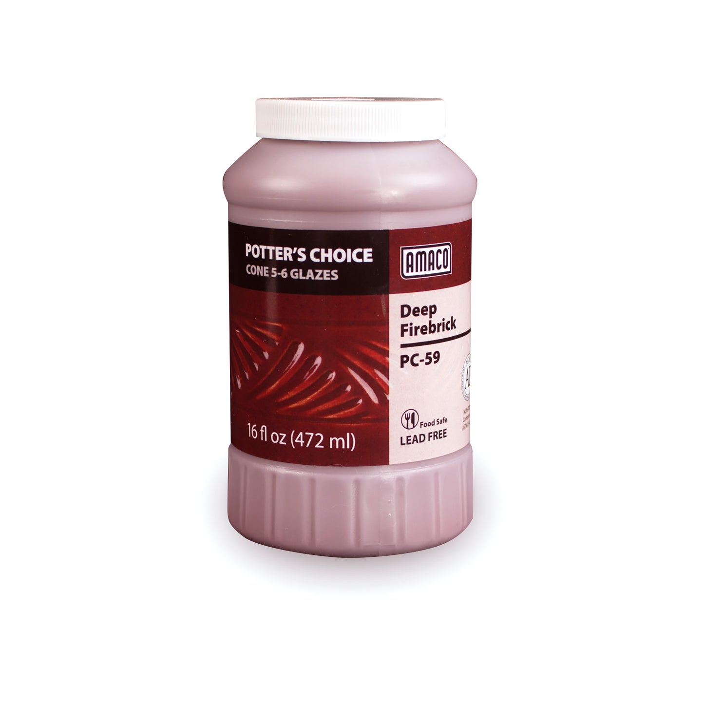 Deep Firebrick PC-59 - AMACO Potter's Choice - Pint