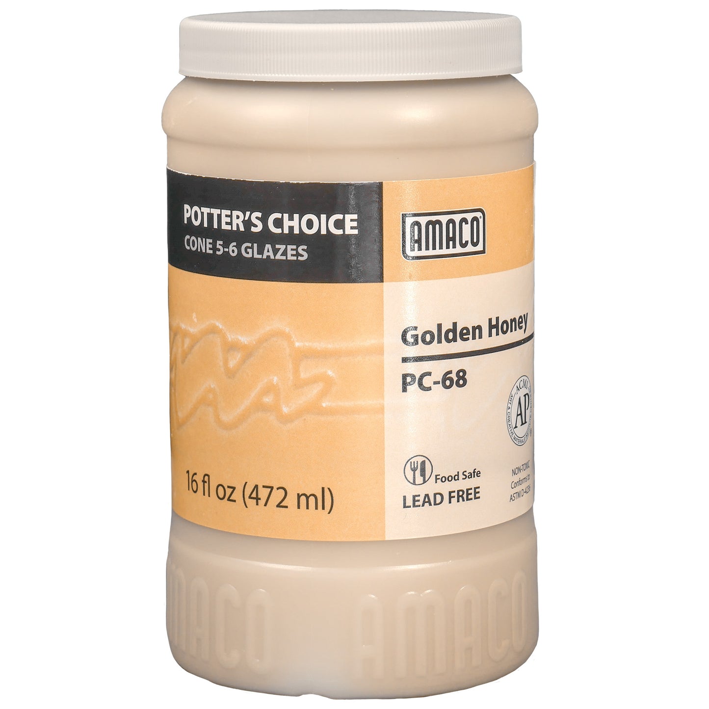 Golden Honey PC-68 - AMACO Potter's Choice - Pint