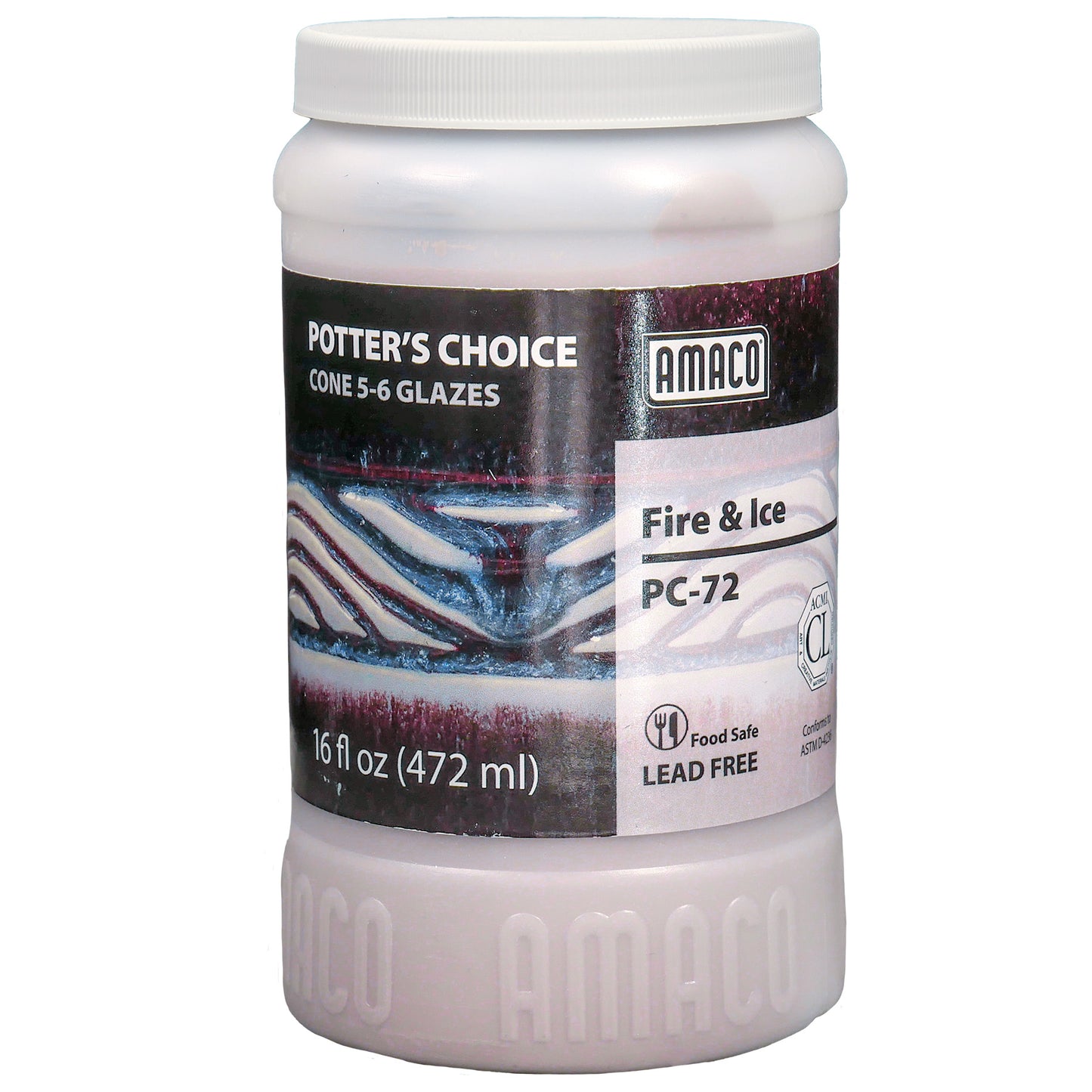 Fire & Ice PC-72 - AMACO Potter's Choice - Pint