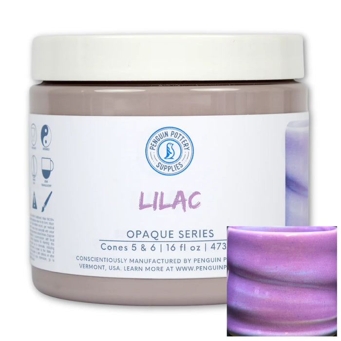 Lilac Glaze - Penguin Pottery
