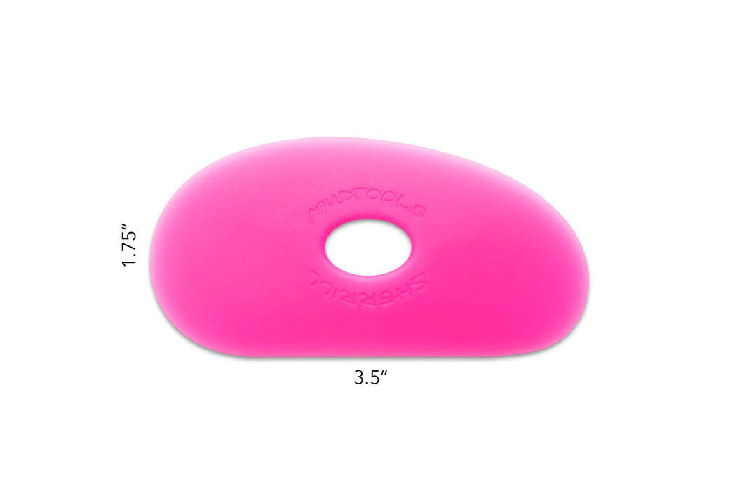 Mudtools Polymer Rib Shape 1 - Pink - Ultra Soft Rib