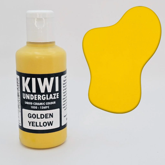 Golden Yellow KIWI Underglaze