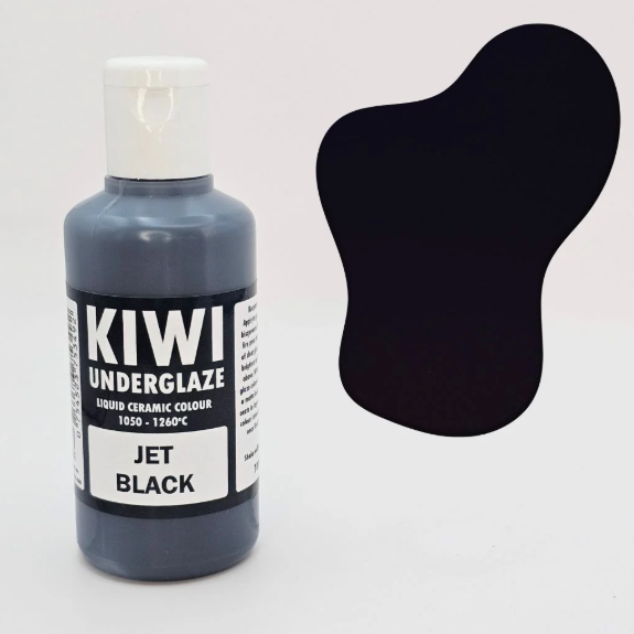 Jet Black KIWI Underglaze