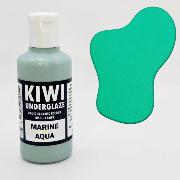 Marine Aqua KIWI Underglaze