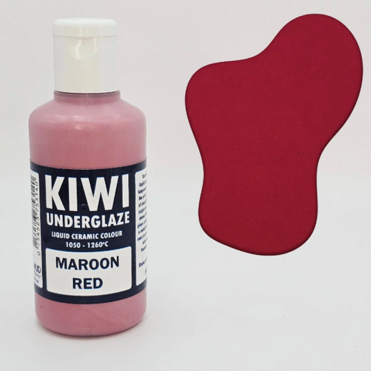 Maroon Red KIWI Underglaze