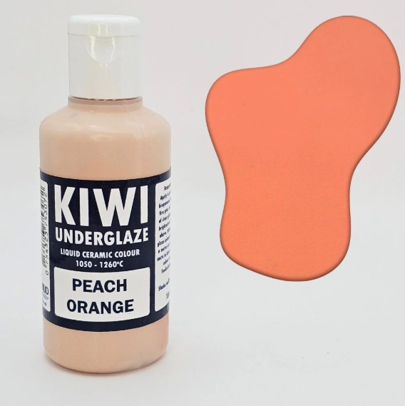 Peach Orange KIWI Underglaze