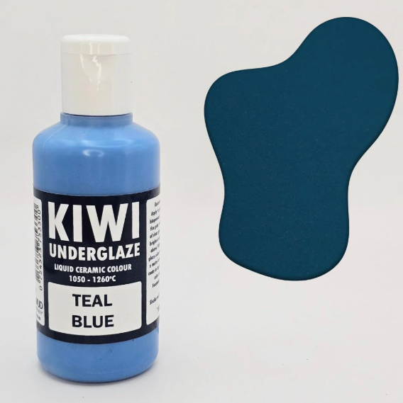 Teal Blue KIWI Underglaze