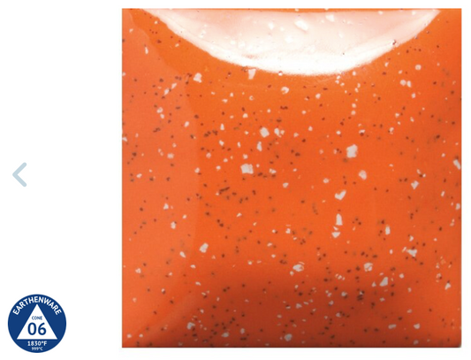 Speckled Orange-A-Peel - 8oz - Mayco Stroke & Coat