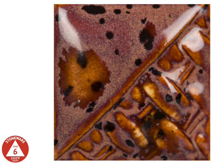 Peppered Plum Stoneware Glaze - 16oz - Mayco