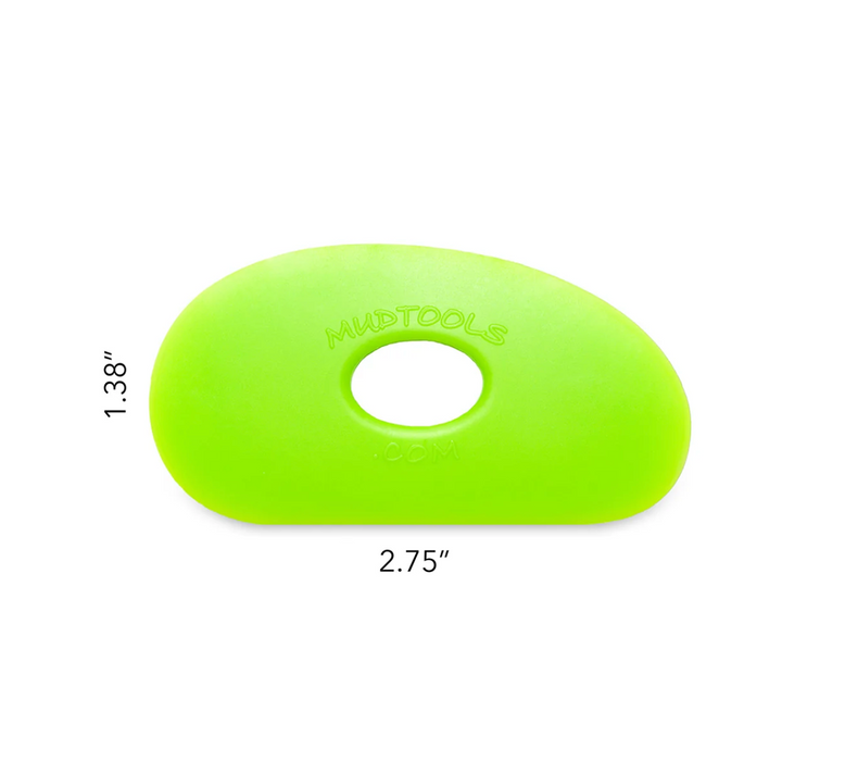Mudtools Polymer Rib Shape 0 — Mammothclay