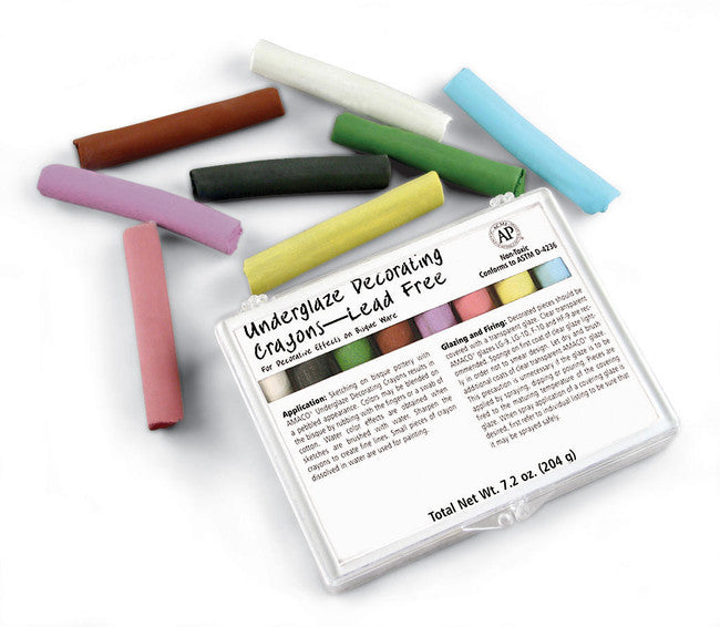 Underglaze Chalk Crayon Set - #208 - AMACO