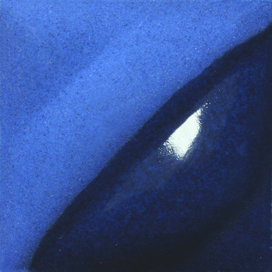 Electric Blue V-386 - AMACO Velvet Underglaze - Pint